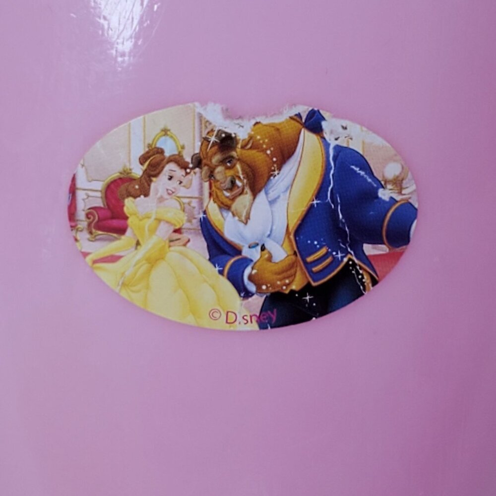 Disney Princess Belle & Beast Childs Play Tea Set Cups Saucers Teapot Spoons - Picture 5 of 12